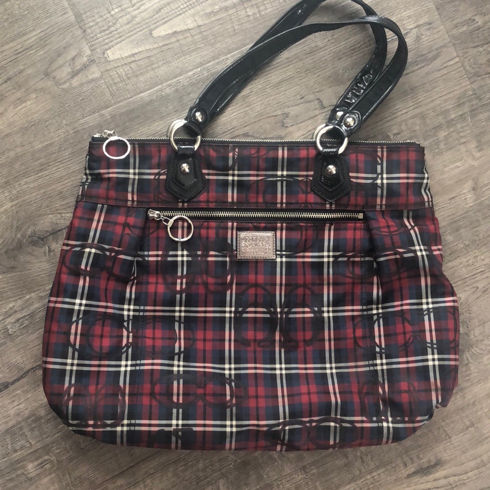 Coach Poppy large tote